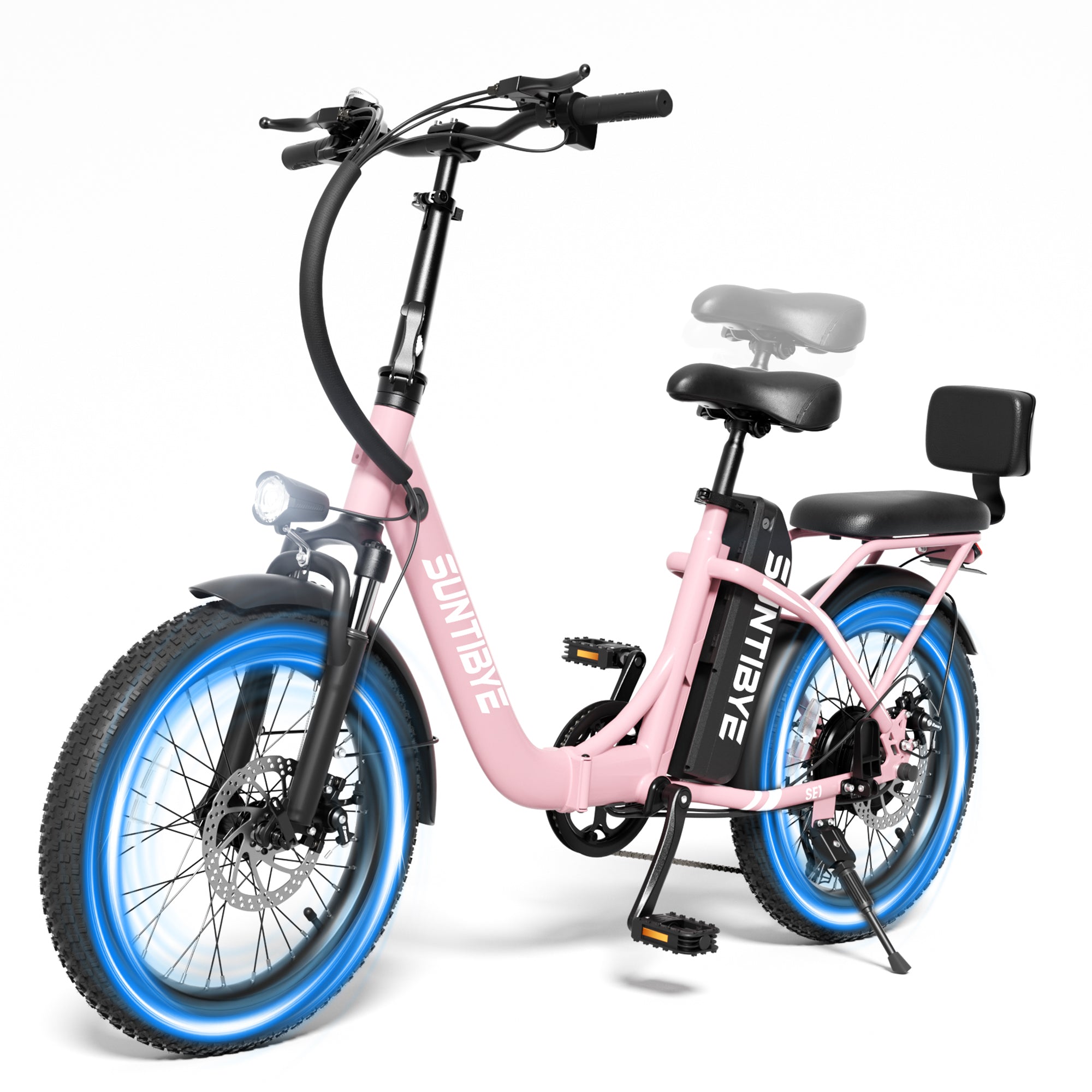 Amyet SE1 Foldable Electric Bike for Adults 1000W Peak Motor, 48V 15AH – AMYET eBikes