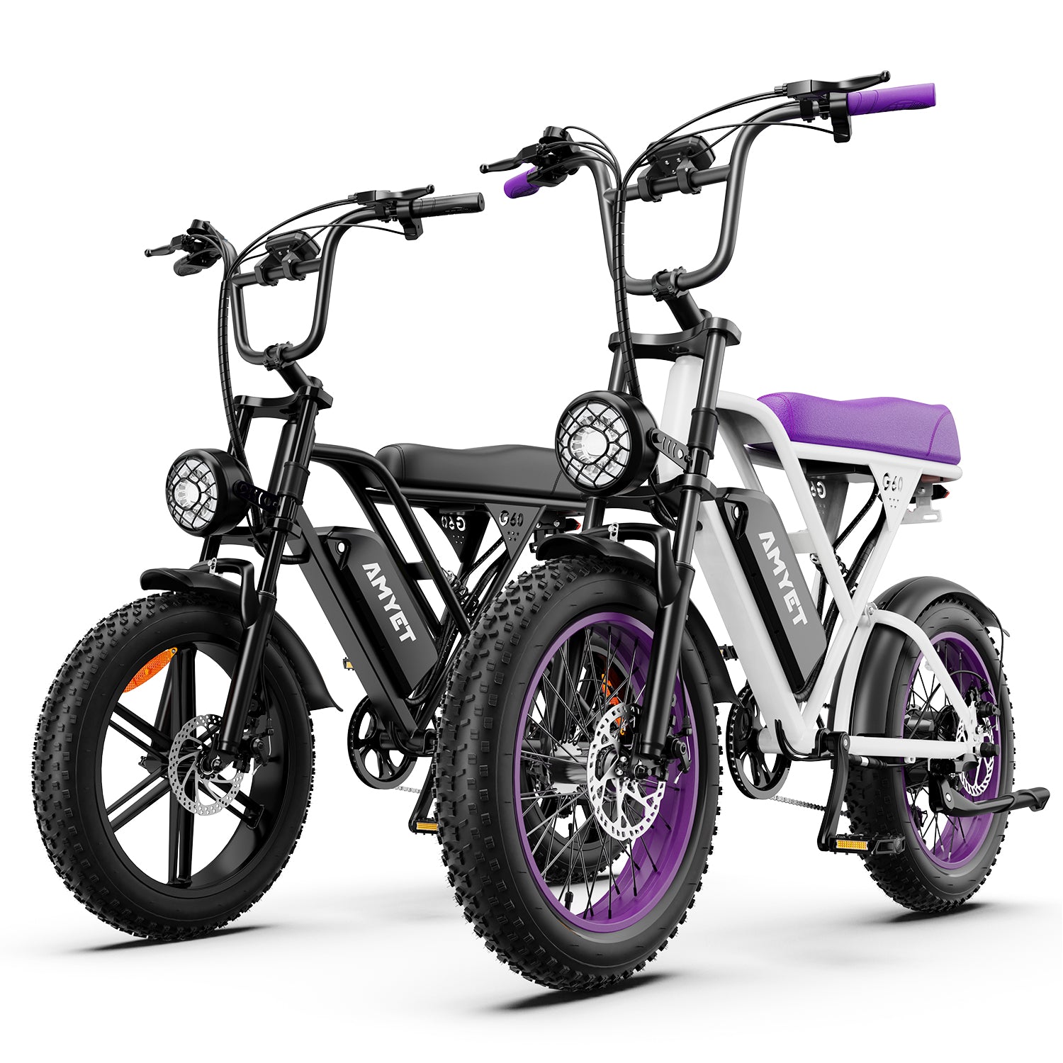 AMYET V9-G60 eBike 1000W Electric Bike - Combo