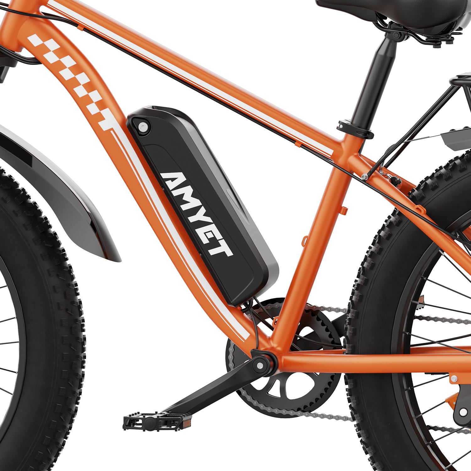 AMYET EB26 1000W Electric Bike - Orange