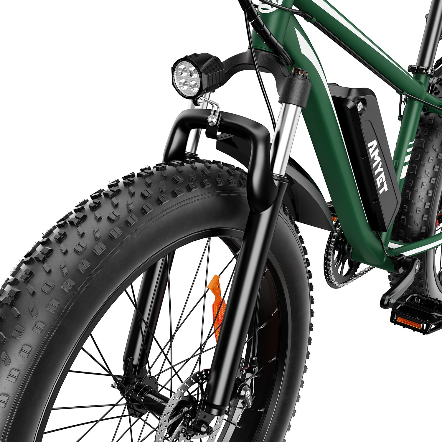 AMYET EB26 1000W Electric Bike - Green - AMYET eBikes