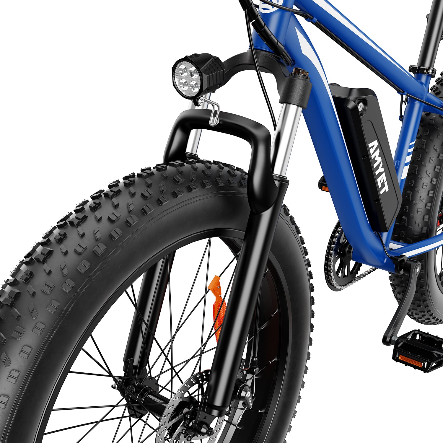 AMYET EB26 1000W Electric Bike - Blue