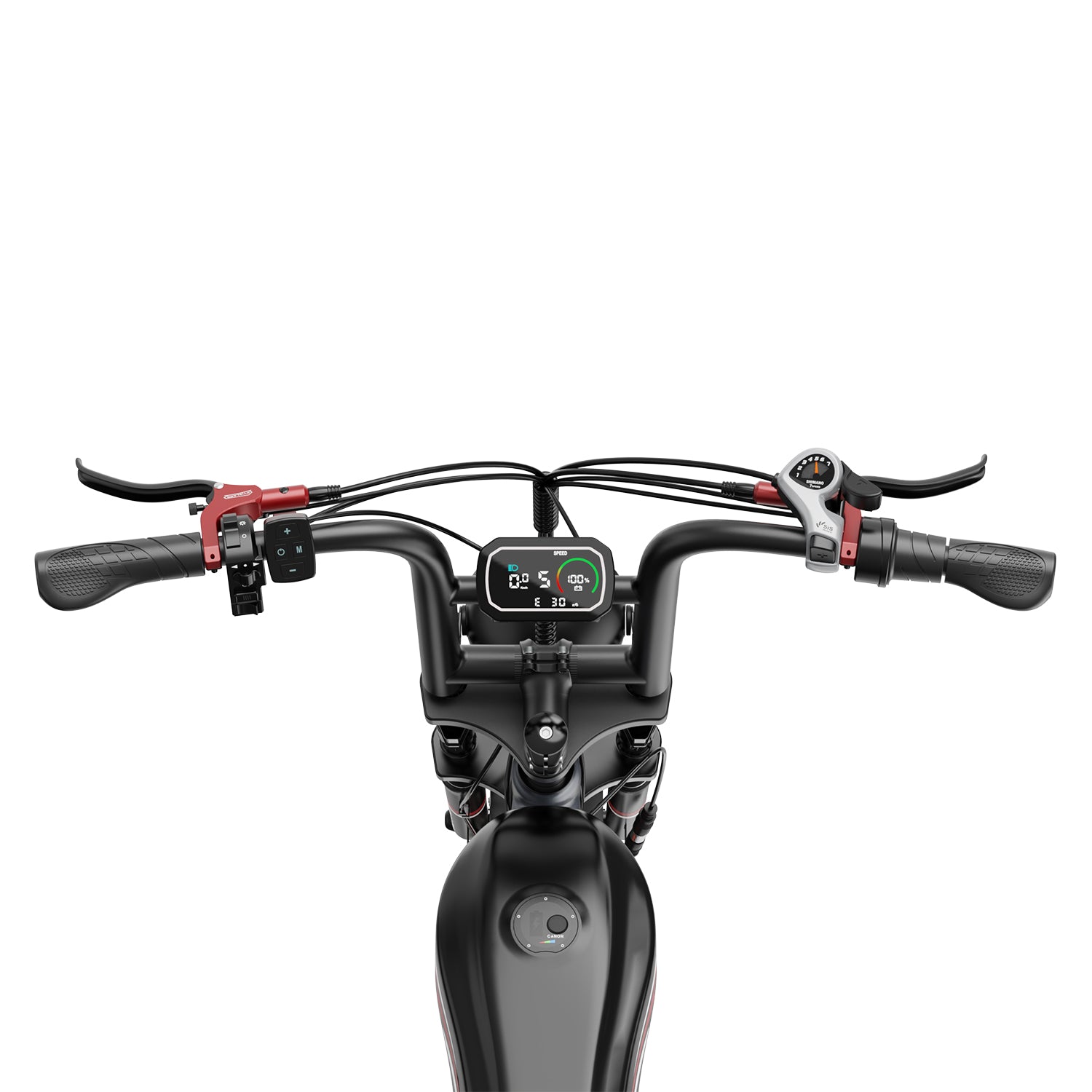 AMYET S6 2000W Dual Motor and Batteries Electric Bike - Gray - AMYET eBikes