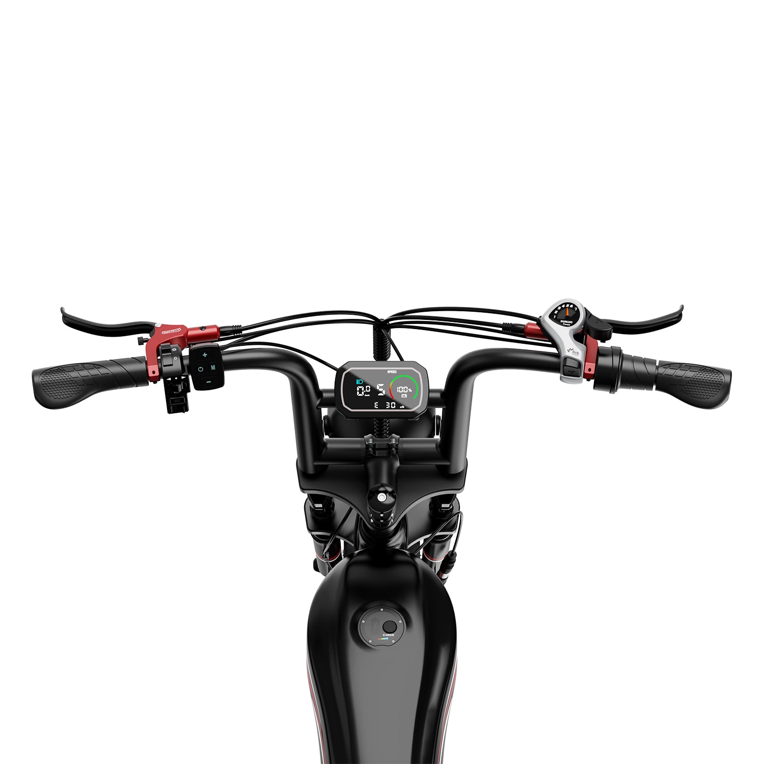 AMYET S6 2000W Dual Motor and Batteries Electric Bike - Black - AMYET eBikes