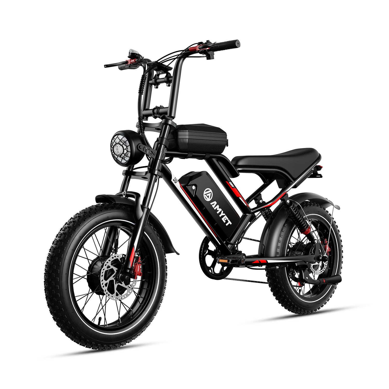 AMYET S8 Peak 3000W Dual Motor Electric Bike Black – AMYET eBikes