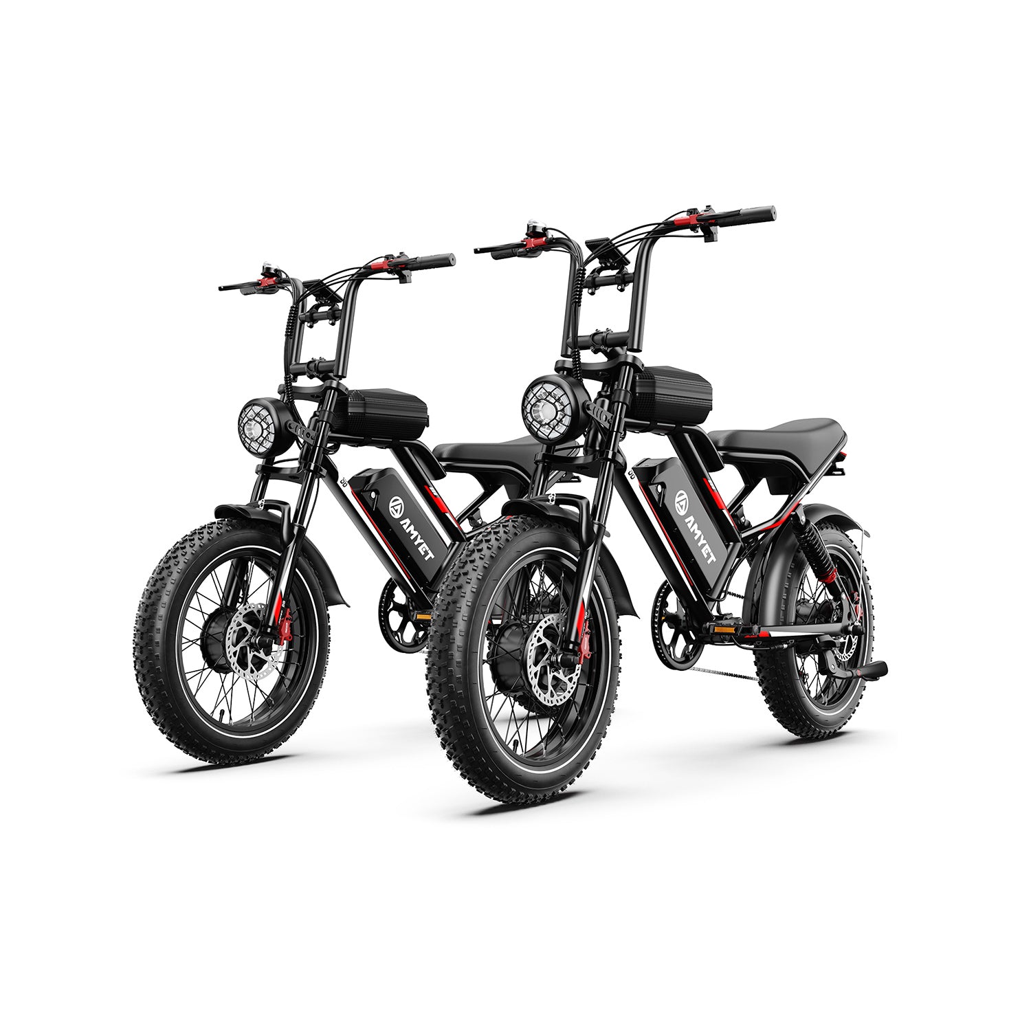 AMYET S8 Peak 3000W Dual Motor Electric Bike - Black
