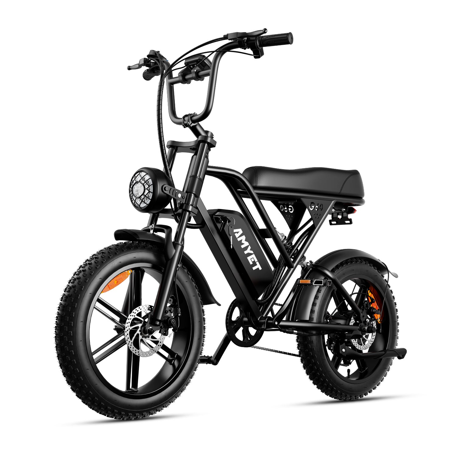 AMYET V9-G60 1000W 20Ah Electric Bike Black – AMYET eBikes