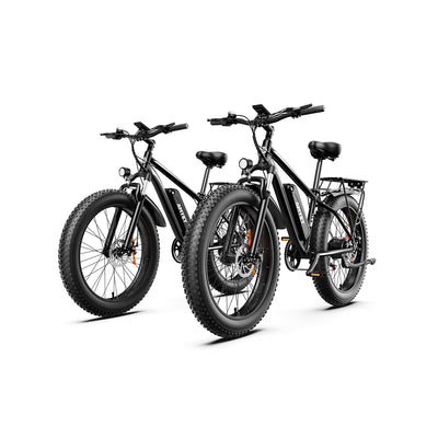 AMYET EB26 Electric Bike for Adults 1000W Electric Bicycle 48V 15AH Battery Electric Bike 26"x4" Fat Tire Off-Road 28 MPH 7 Speed Gears Ebike with UL 2849 Certified-Black