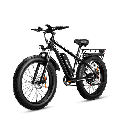 AMYET EB26 1000W Electric Bike - Black - AMYET eBikes
