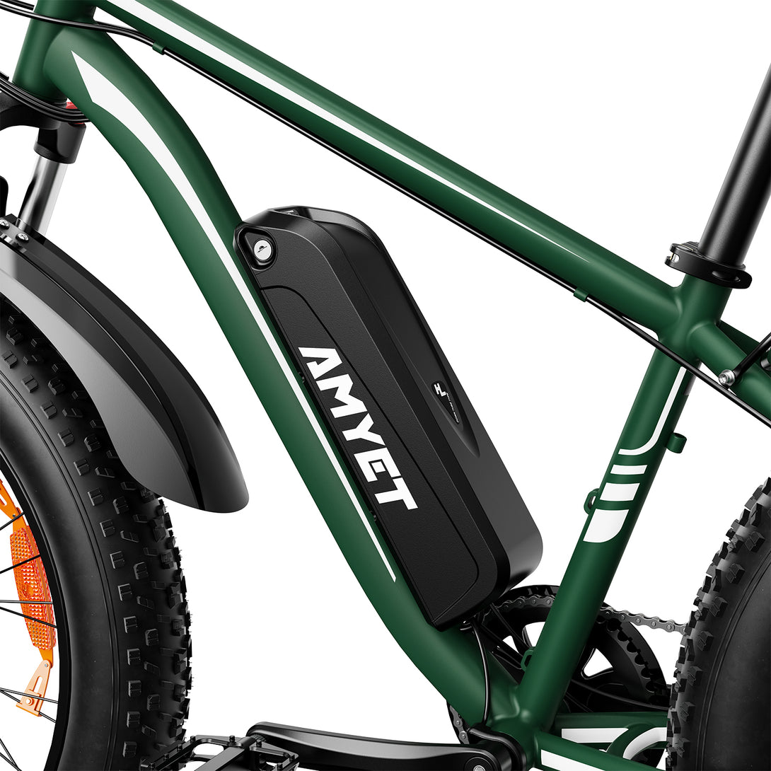 AMYET EB26 1000W Electric Bike - Green - AMYET eBikes