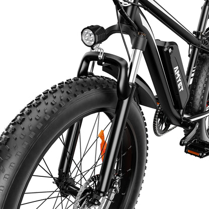 AMYET EB26 1000W Electric Bike - Black - AMYET eBikes