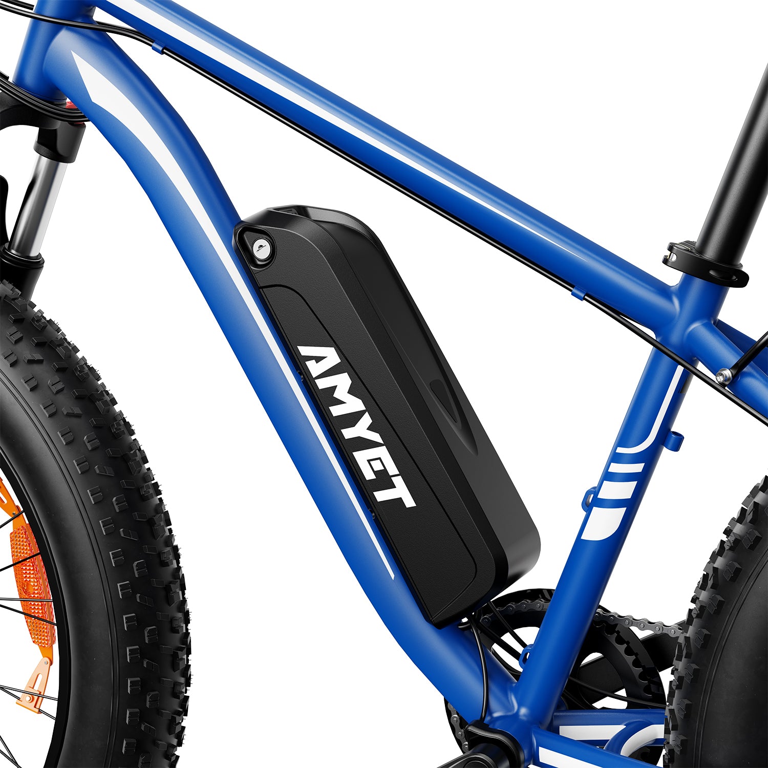 AMYET EB26 1000W Electric Bike - Blue