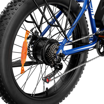 AMYET EB26 1000W Electric Bike - Blue