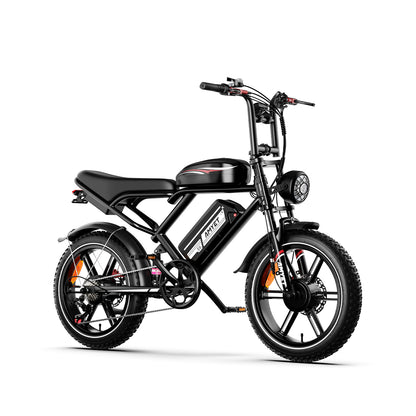 AMYET S6 2000W Dual Motor and Batteries Electric Bike - Black - AMYET eBikes
